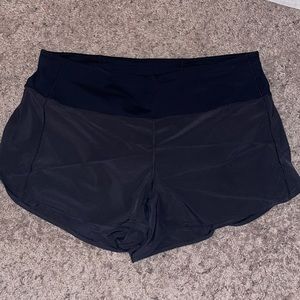 NWT lulu lemon speed up short 4" lined